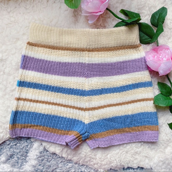 Knit Sweater Shorts - Picture 1 of 5